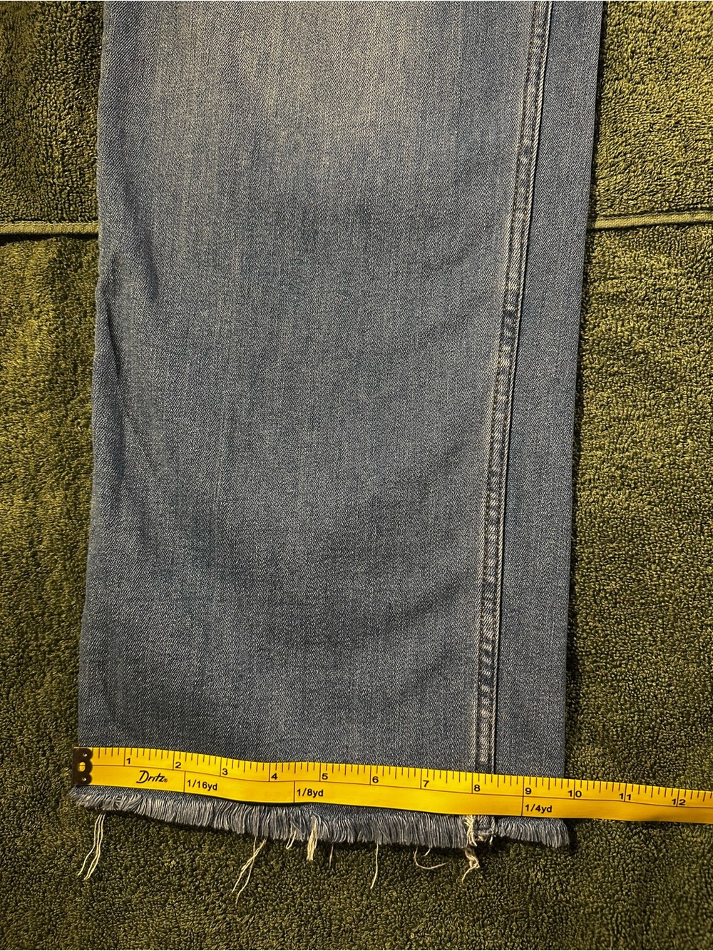 Driftwood Women's Taylor Straight Relaxed Jean Wide-Leg High-Rise Embroidered - Picture 12 of 13